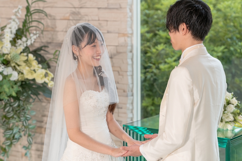 誓いのシーン