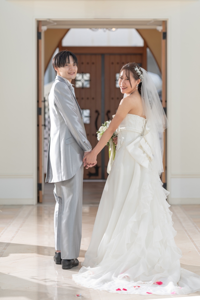 振り返りショット