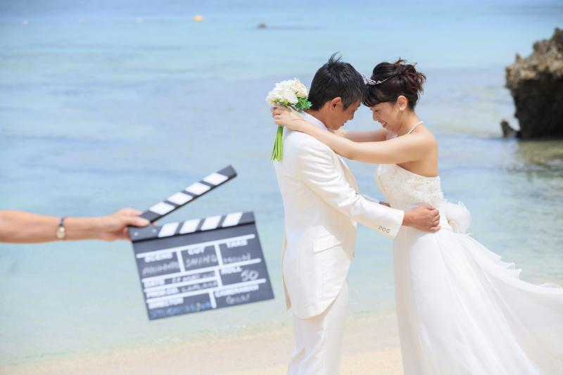 映画のように撮影スタート!