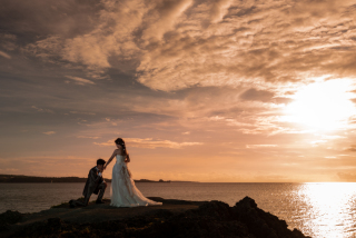 【コーディネーター撮影レポート】盛りだくさんのビーチ&チャペル＆サンセット