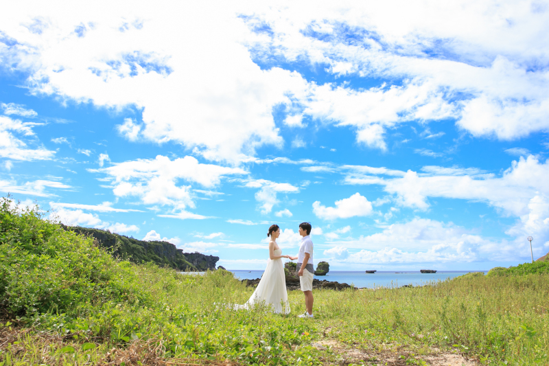 恩納村の自然に佇んで