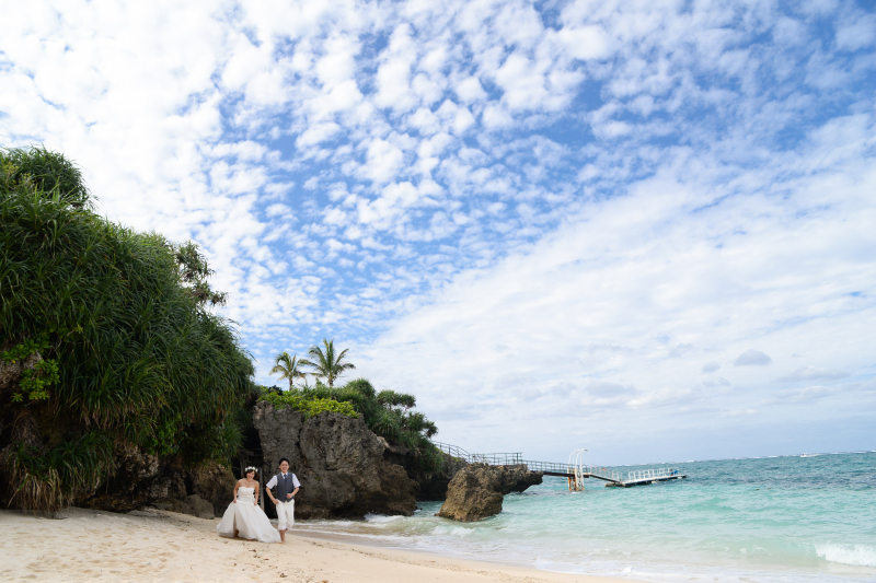 ムーンビーチでダッシュ!
