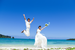 夏を満喫！ビーチフォト