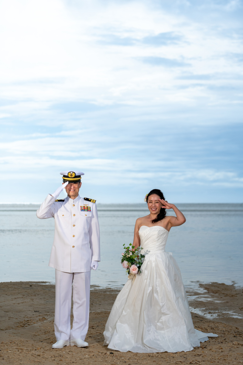 思わず敬礼！？