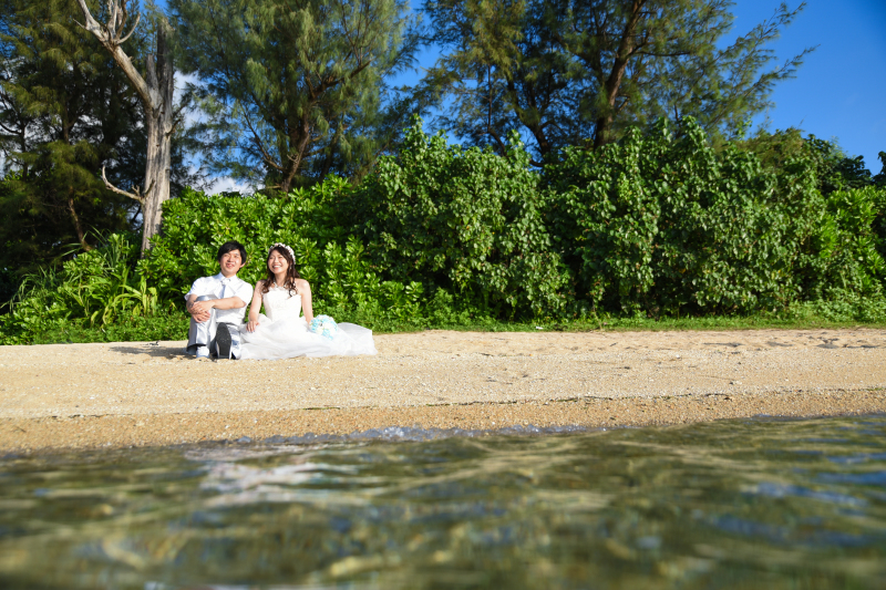 深い自然に包まれて
