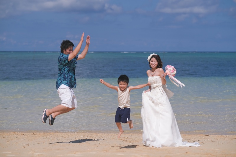 水際でジャンプ！