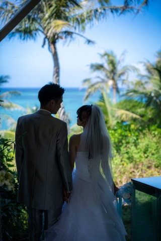 【コーディネーター撮影レポート】海をバックにムーンビーチ＆チャペル