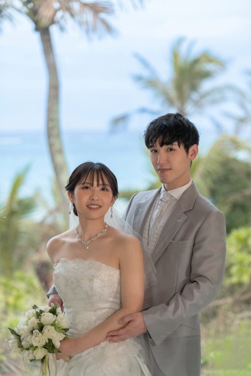 海と緑に包まれて