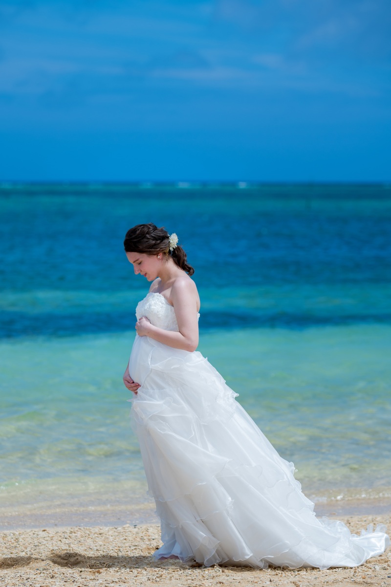 美しいマタニティショット