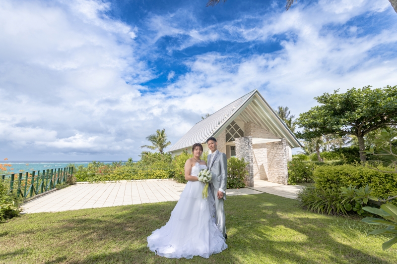 【コーディネーター撮影レポート】沖縄らしいロケーションでチャペルフォト