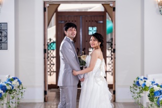 美しいチャペルセレモニーフォト