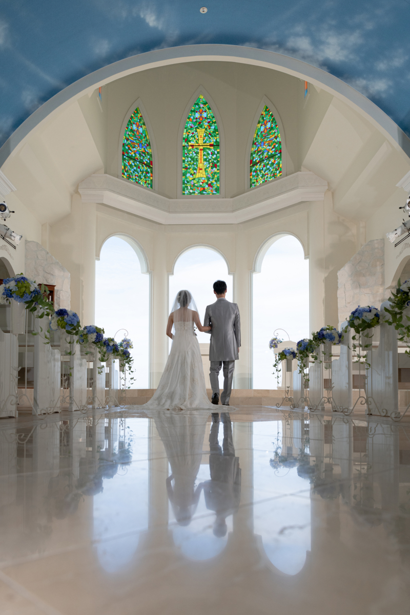 【コーディネーター撮影レポート】結婚の記念にビーチ＆チャペルフォト