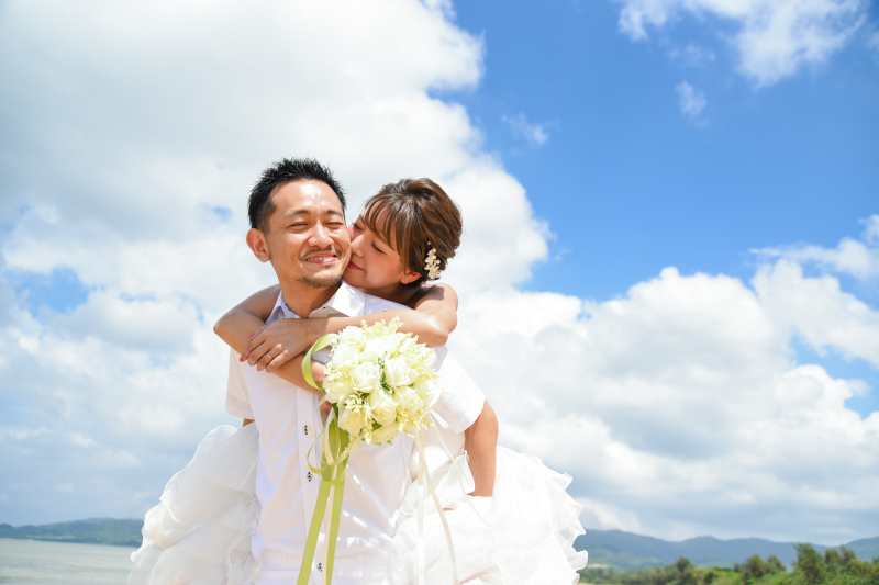 幸せいっぱいの瞬間を