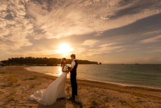 ドラマティックな午後の撮影
