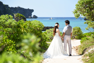 青の世界にふたり