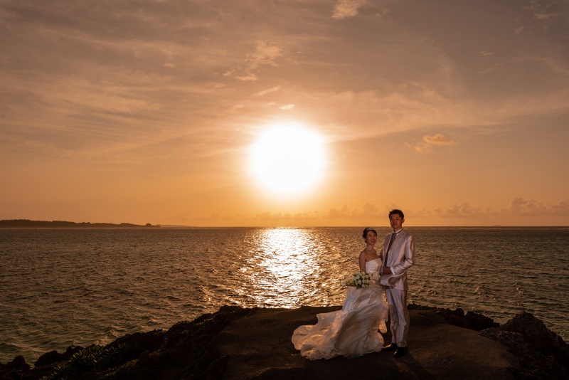 見事なサンセット