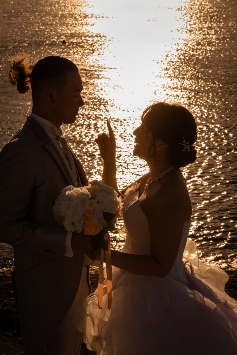 キラキラのシルエット