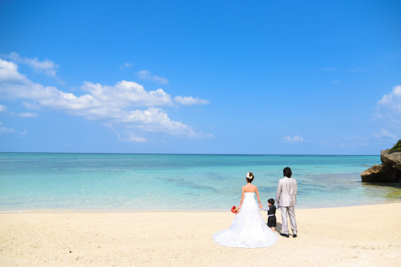 家族で見る 美ら海は最高