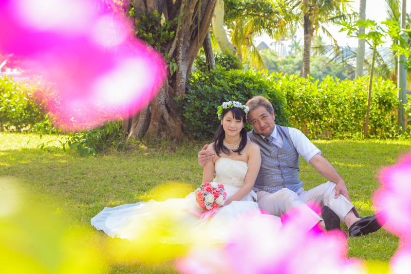 花が咲き誇るガーデン