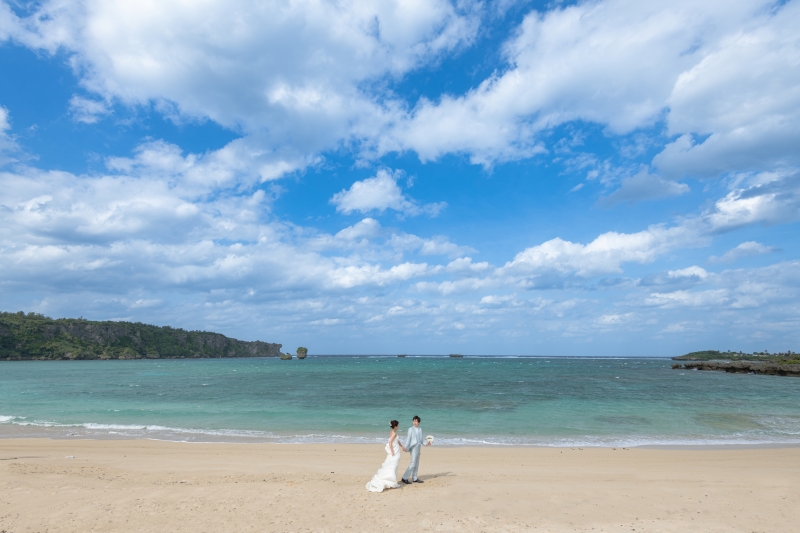 沖縄恩納村の広がる景色