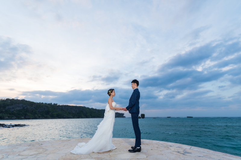 「まるで結婚式のような撮影」