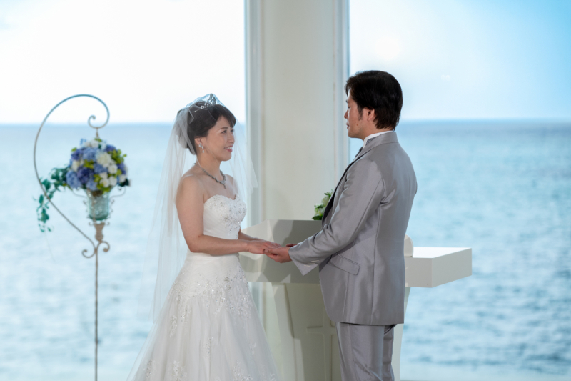 撮影というより挙式だワンッ