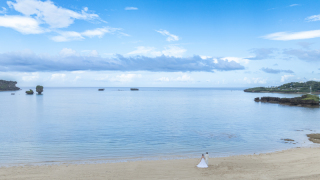 雨上がりのドローン＆ビーチフォト