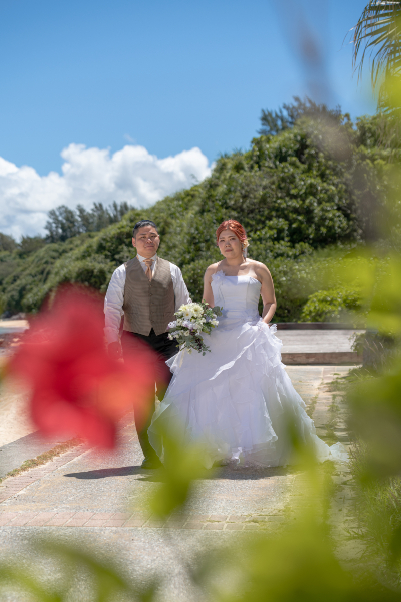 チャペルの周りも素敵だワンッ