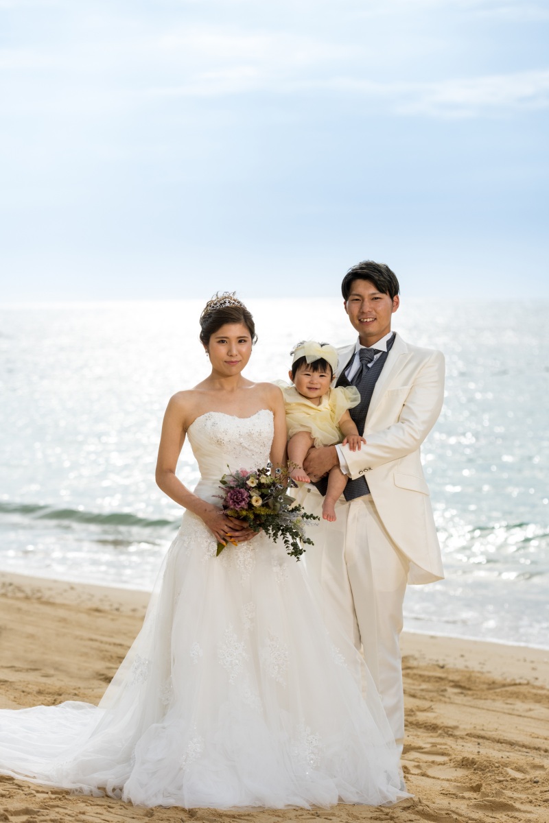 雨があがってビーチフォト