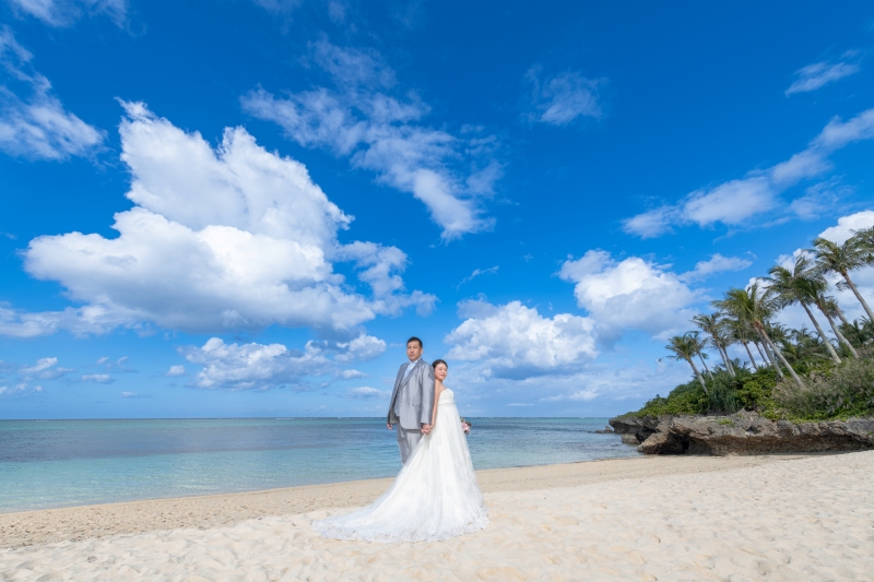 大好きな沖縄のビーチで