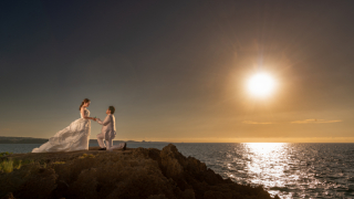 【コーディネーター撮影レポート】ムーンビーチのサンセット＆チャペルフォト