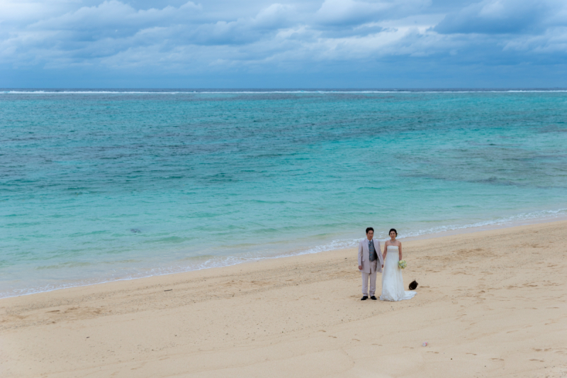 ビーチも素敵だワンッ