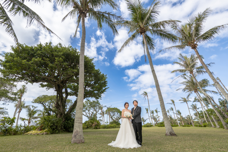 ガーデンでの撮影