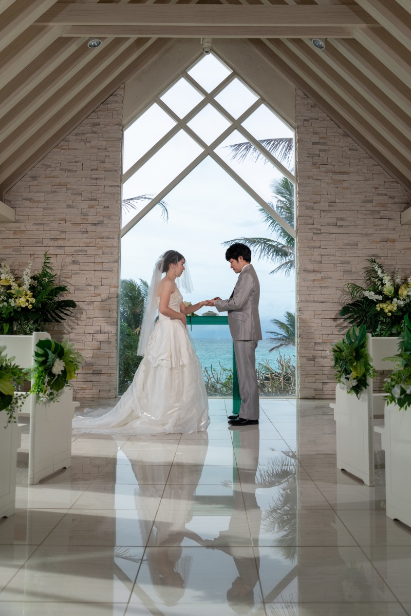 チャペル&ビーチフォト