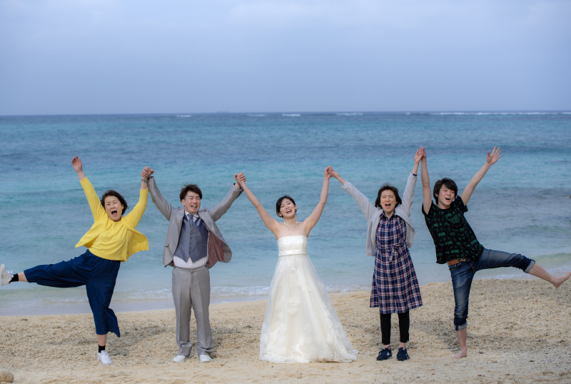 みんなで大はしゃぎ(笑)