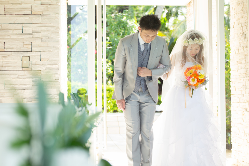 結婚式ふうに