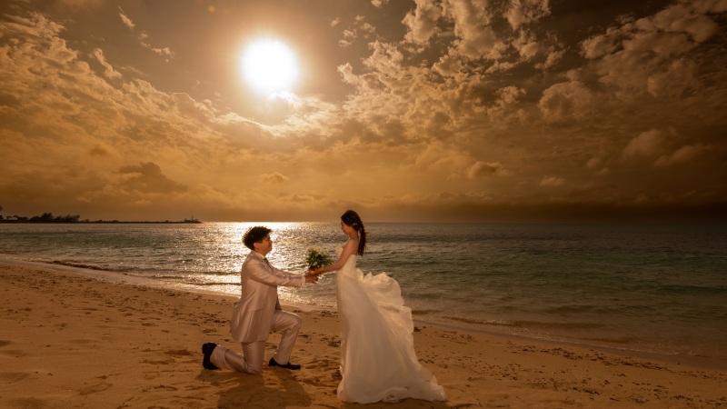 プロポーズシーン