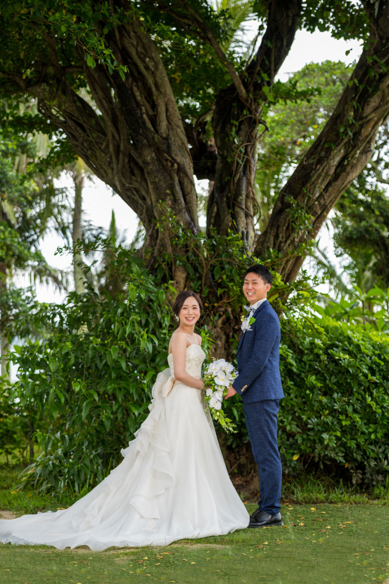 挙式も笑顔あふれる