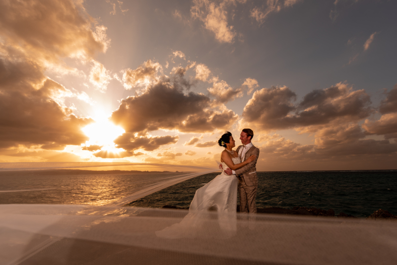 サンセットの瞬間