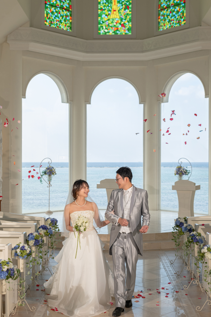 お花に包まれて