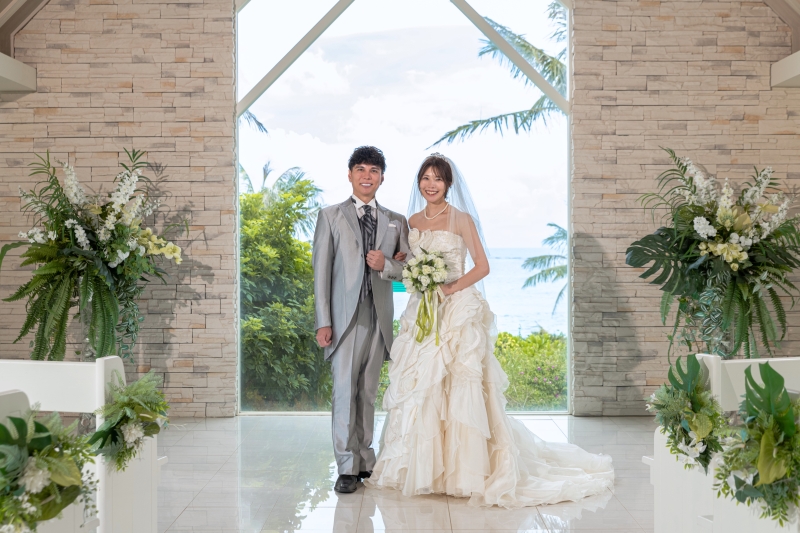 やさしい笑顔で