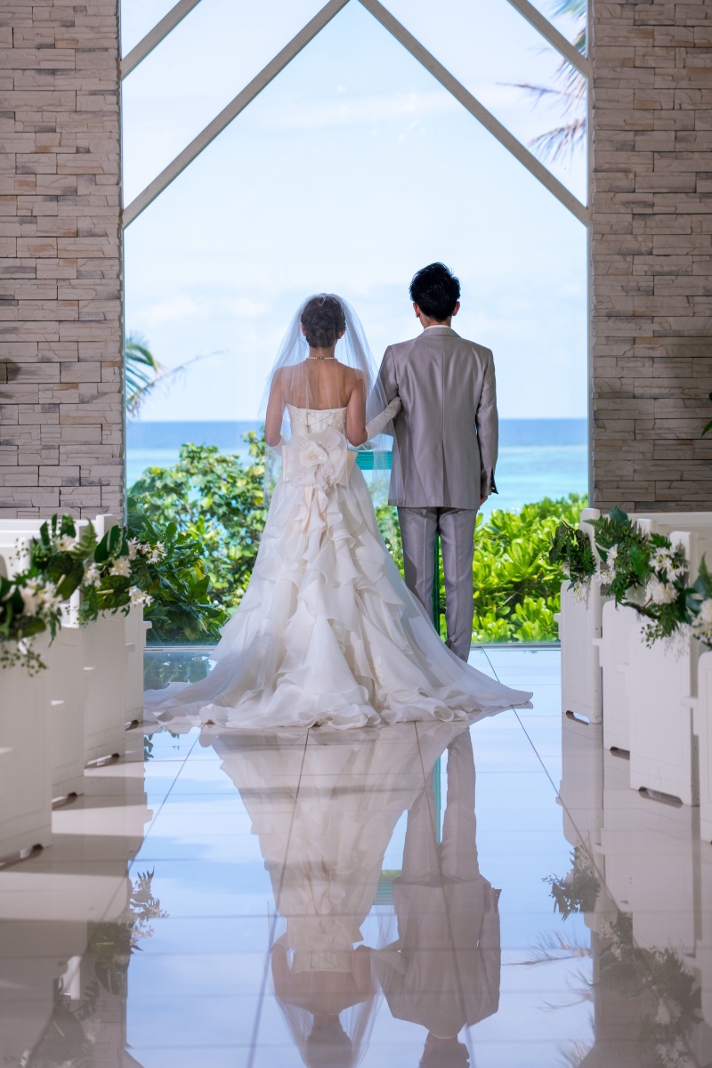 海と緑を見渡して