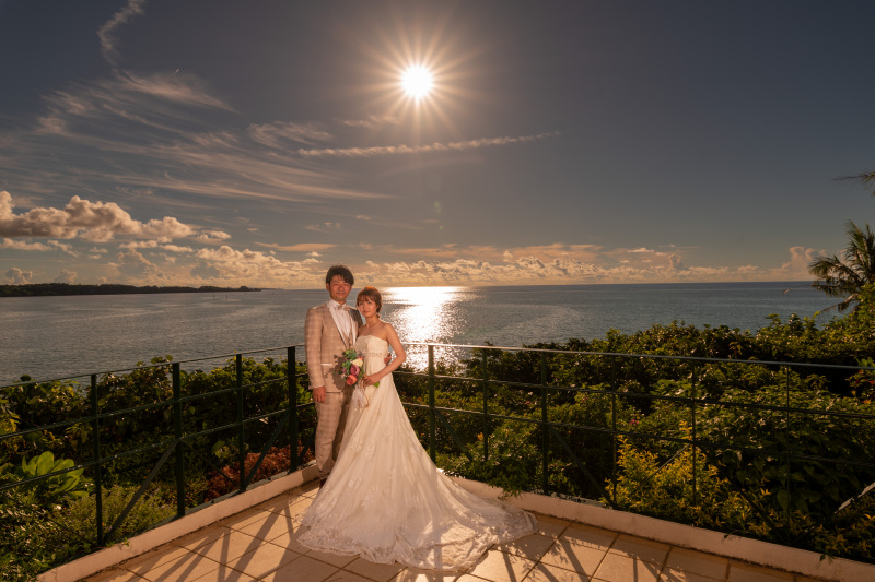 美しく太陽が祝福