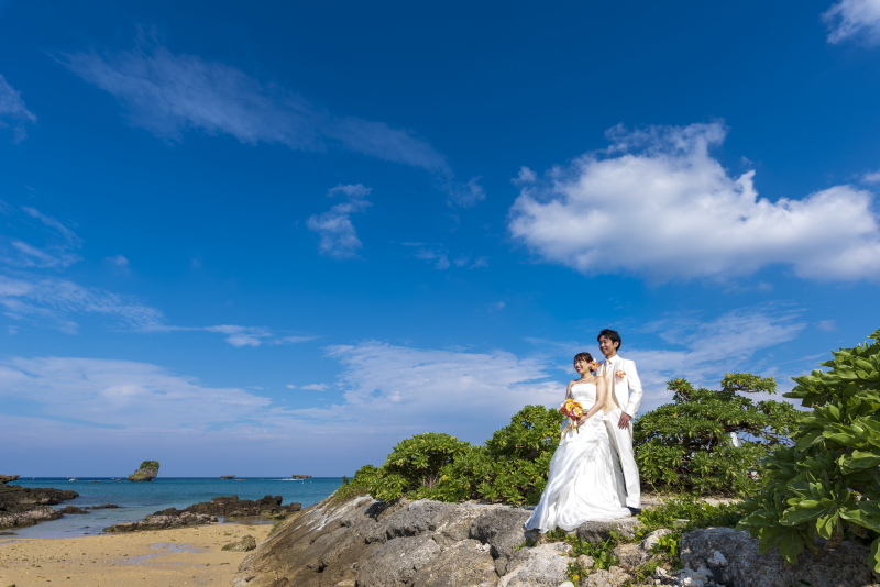 夏のようなマタニティフォト