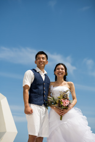 彼女の笑顔を引き出すカジュアルパンツ