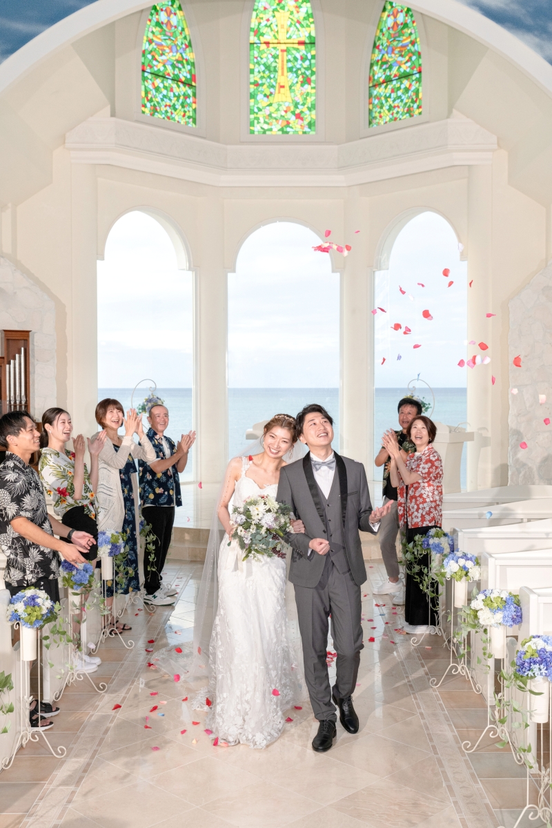 結婚式のように 感動のチャペルセレモニーフォト