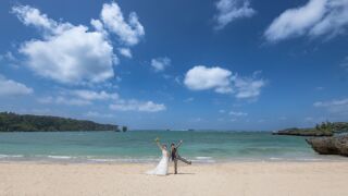 おんなそん　サンゴの美しい海でビーチフォト　