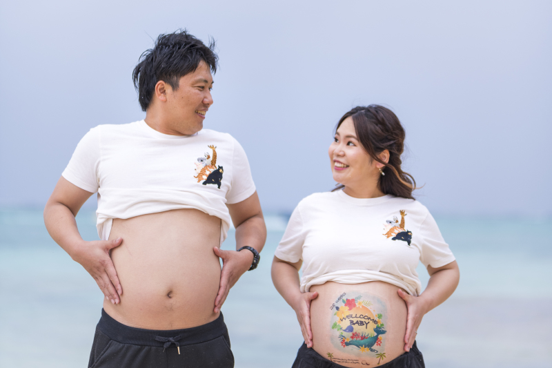 スタジオムーン Drone & Pictures_マタニティフォトの撮影ができる