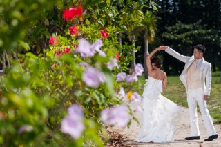 スタジオムーン　Drone & Pictures_安心のスタジオムーン　おんなそんビーチフォト　　