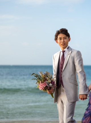 男性ヘアセット